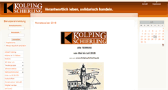 Desktop Screenshot of kolping-schierling.de